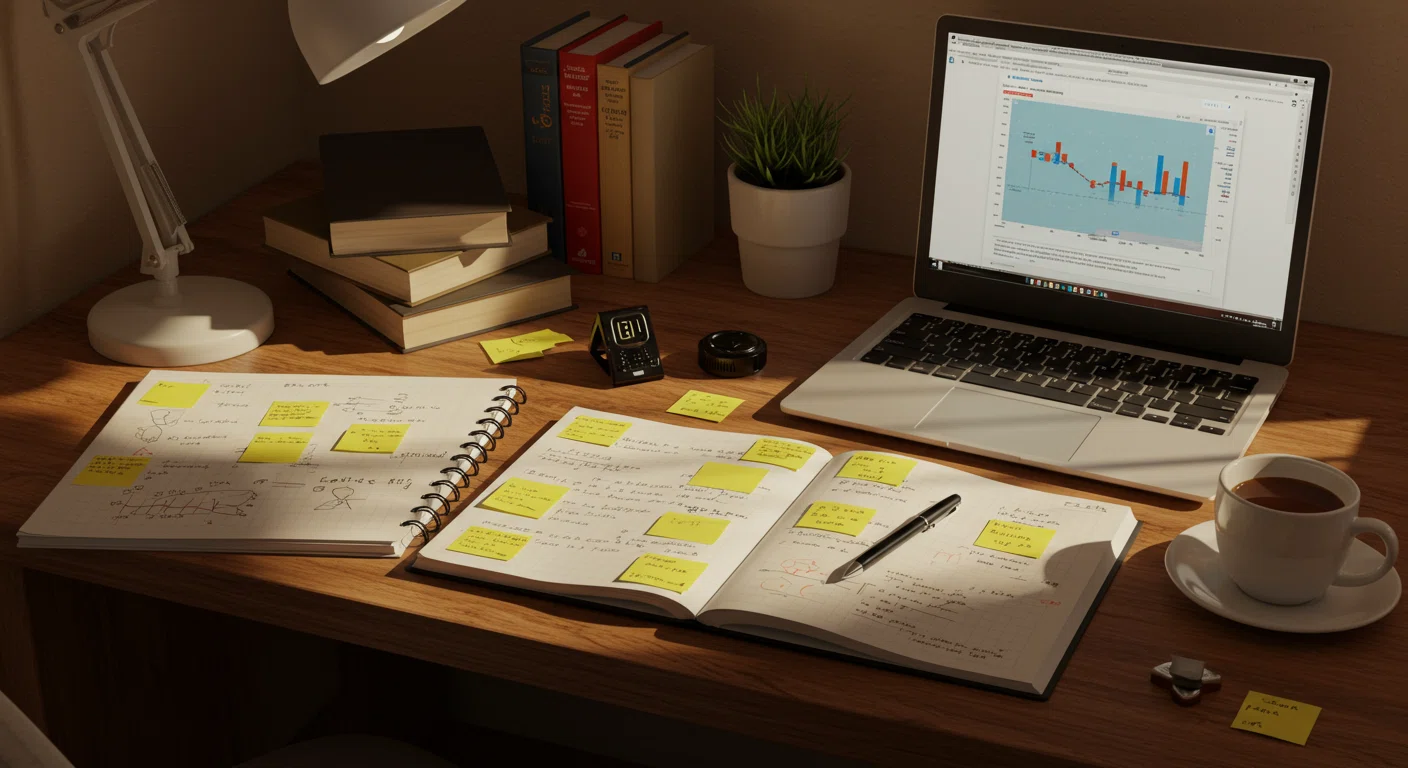 G検定の学習風景