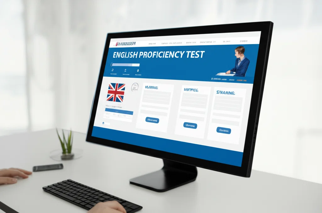 iTEPテスト画面のイメージ