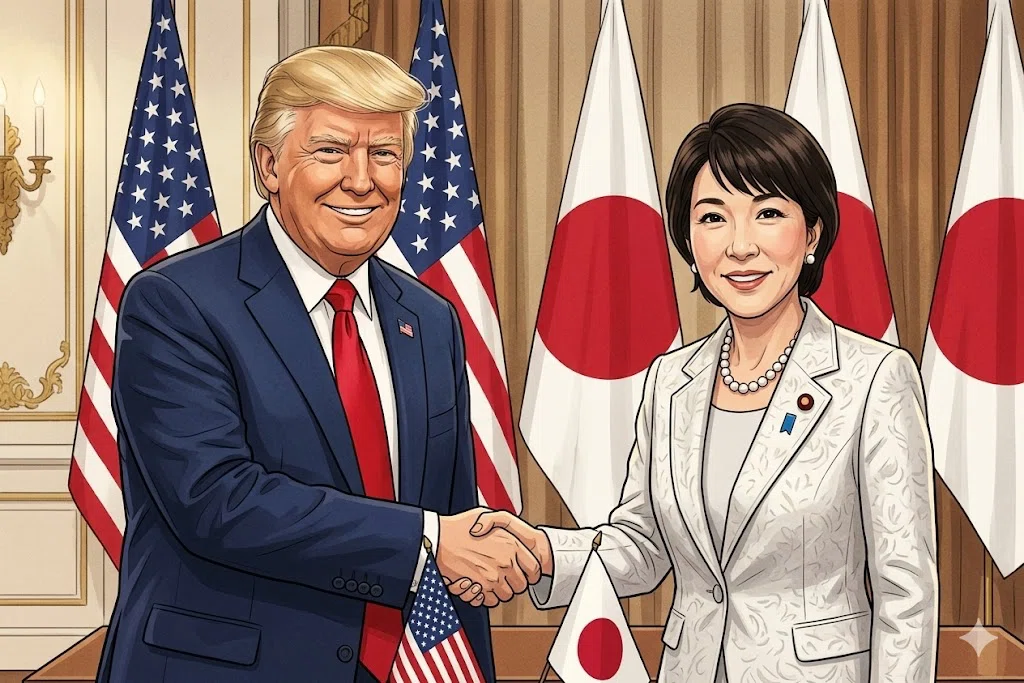 日米首脳会談のイメージ