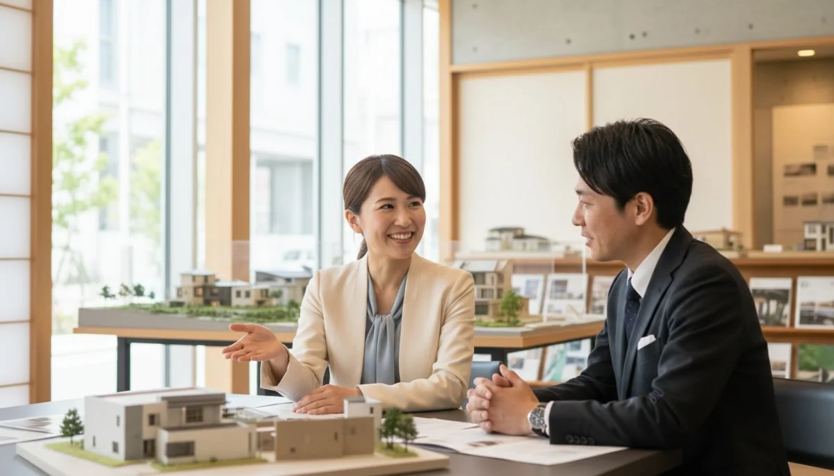 住宅営業の第一印象の重要性を示すイメージ