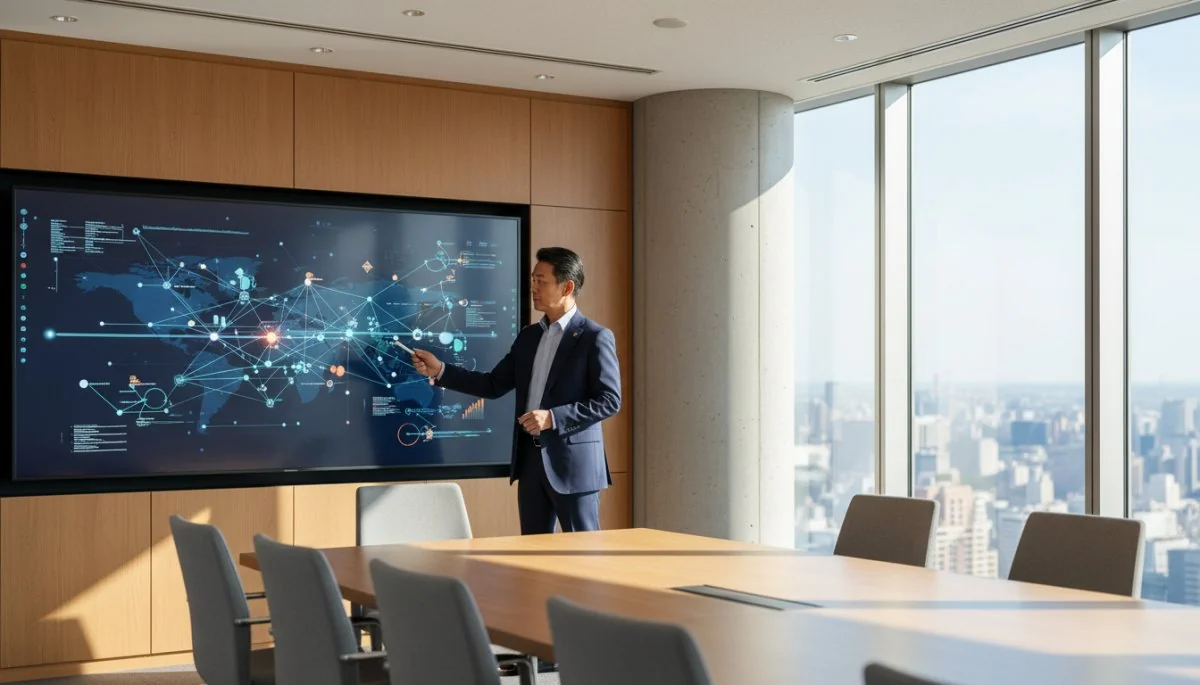 ロジスティクス経営士の資格を示すイメージ