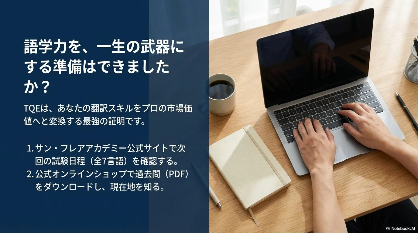 TQEは語学キャリアの大きな武器になる